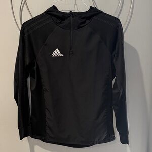 Adidas Youth 1/4 Zip Hoodie
